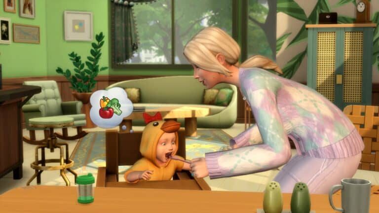 The Sims 4 Infant Update (source: EA)
