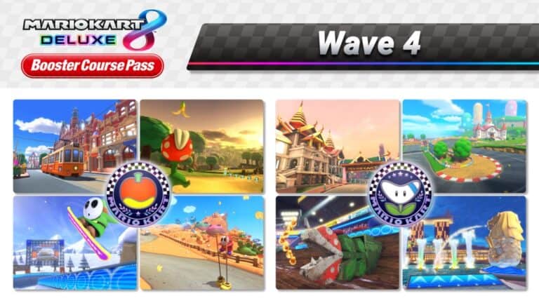 Mario Kart 8 Deluxe DLC Wave 4 Full Course List