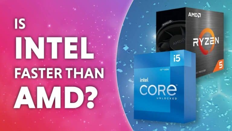 is intel faster than AMD