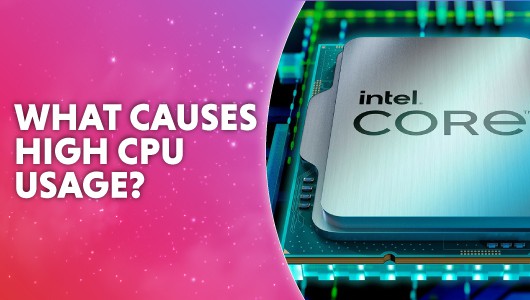 What causes high CPU usage?