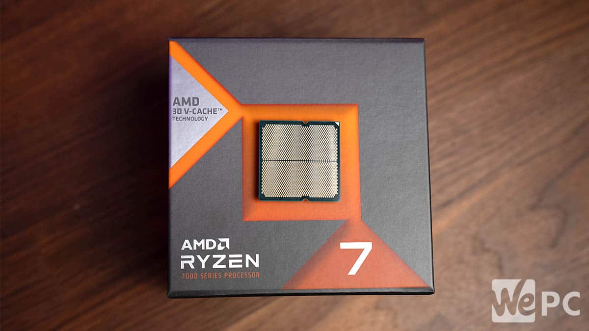 7800X3D contact pins on box