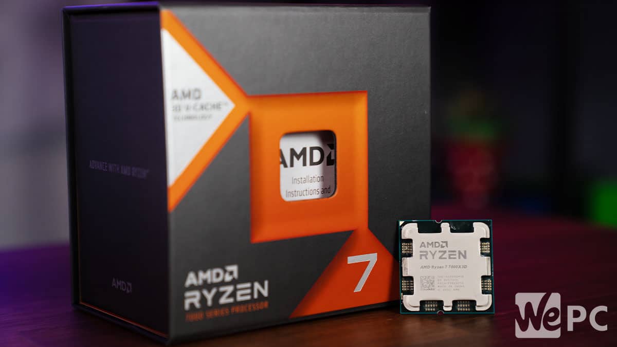 7800X3D next to box