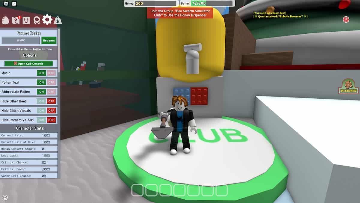 How To Redeem Codes In Roblox Bee Swarm Simulator