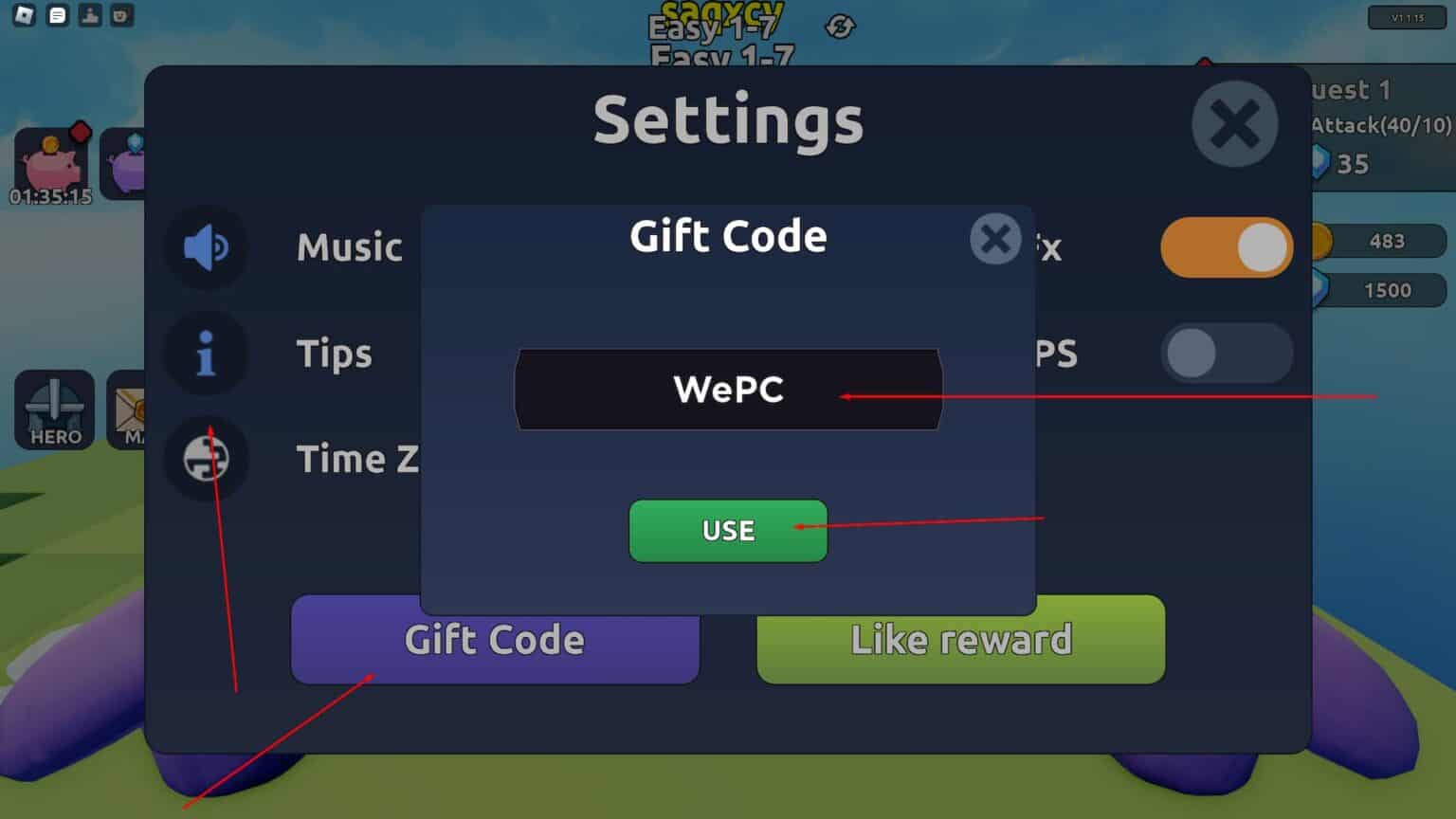 Roblox Legend Of Heroes Simulator Codes May 2023 WePC