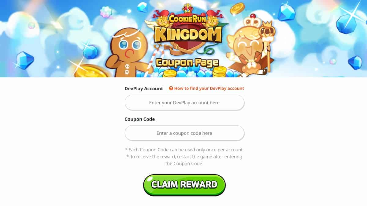 How to redeem codes in Cookie Run Kingdom