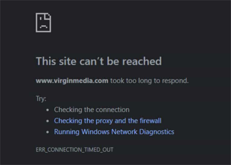 Is Virgin Media down?