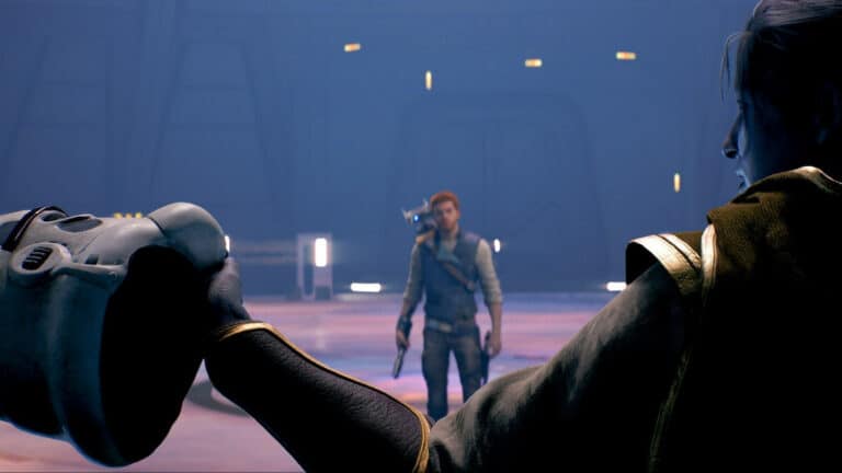 cal being questioned by a mysterious figure in star wars jedi survivor
