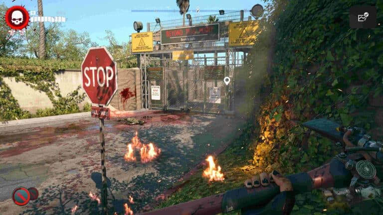 how to unlock the gate in beverly hills dead island 2