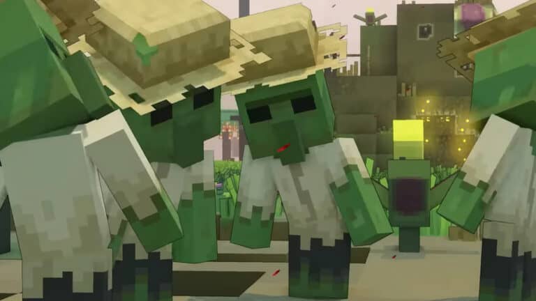 group of creepers in minecraft legends