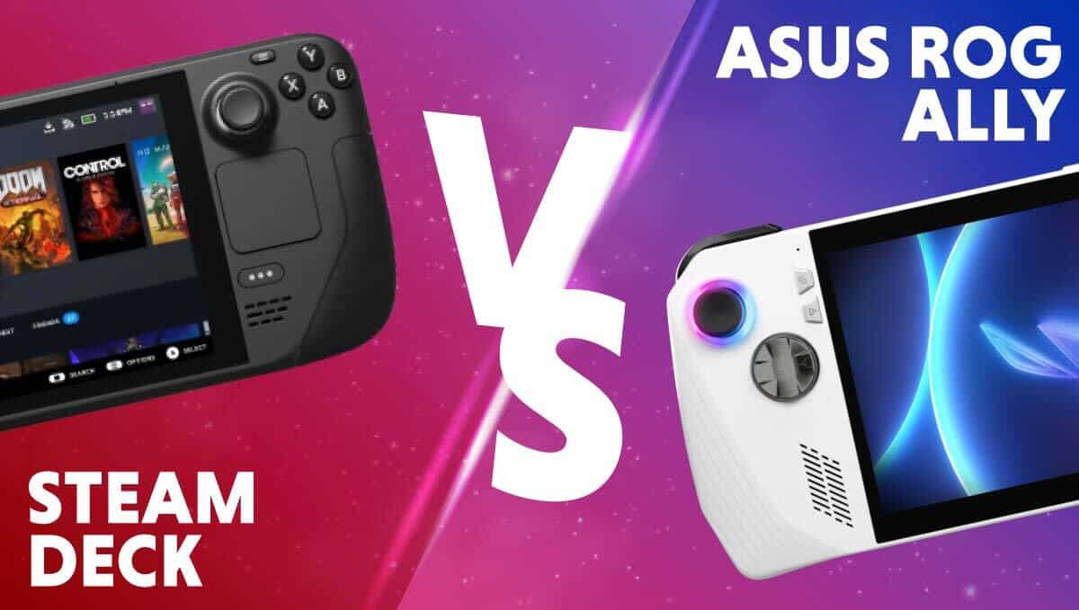 Steam Deck vs Asus ROG Ally: Which handheld is better?