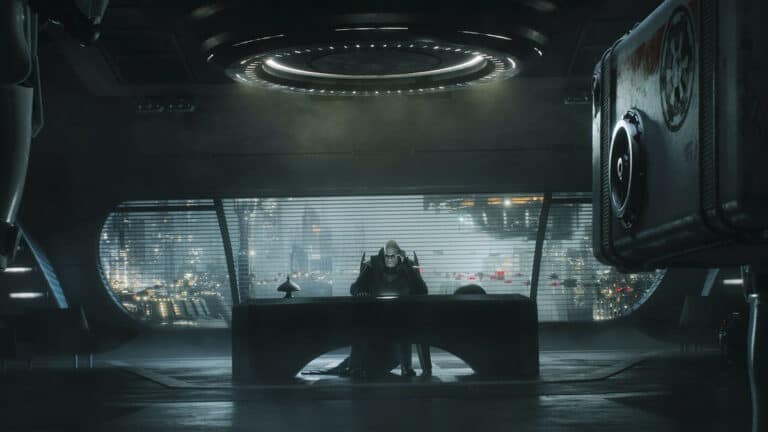 the empire sitting at desk in star wars jedi survivor