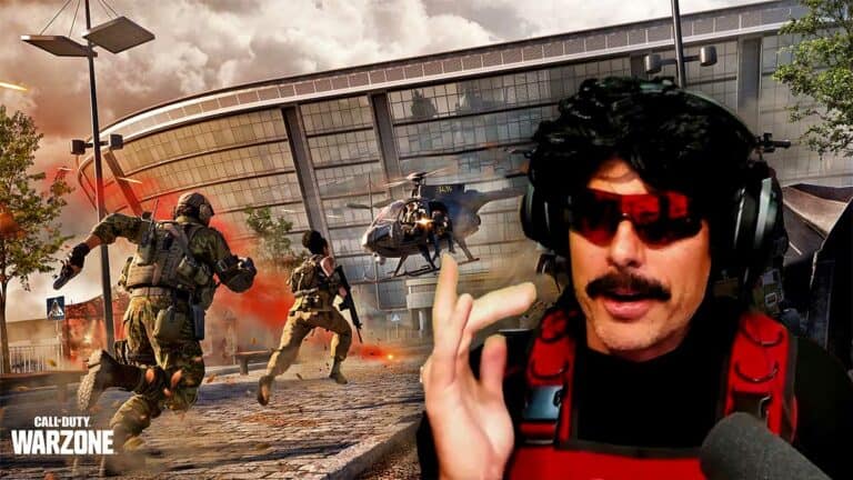 Call of Duty Warzone 2 Dr Disrespect hands up