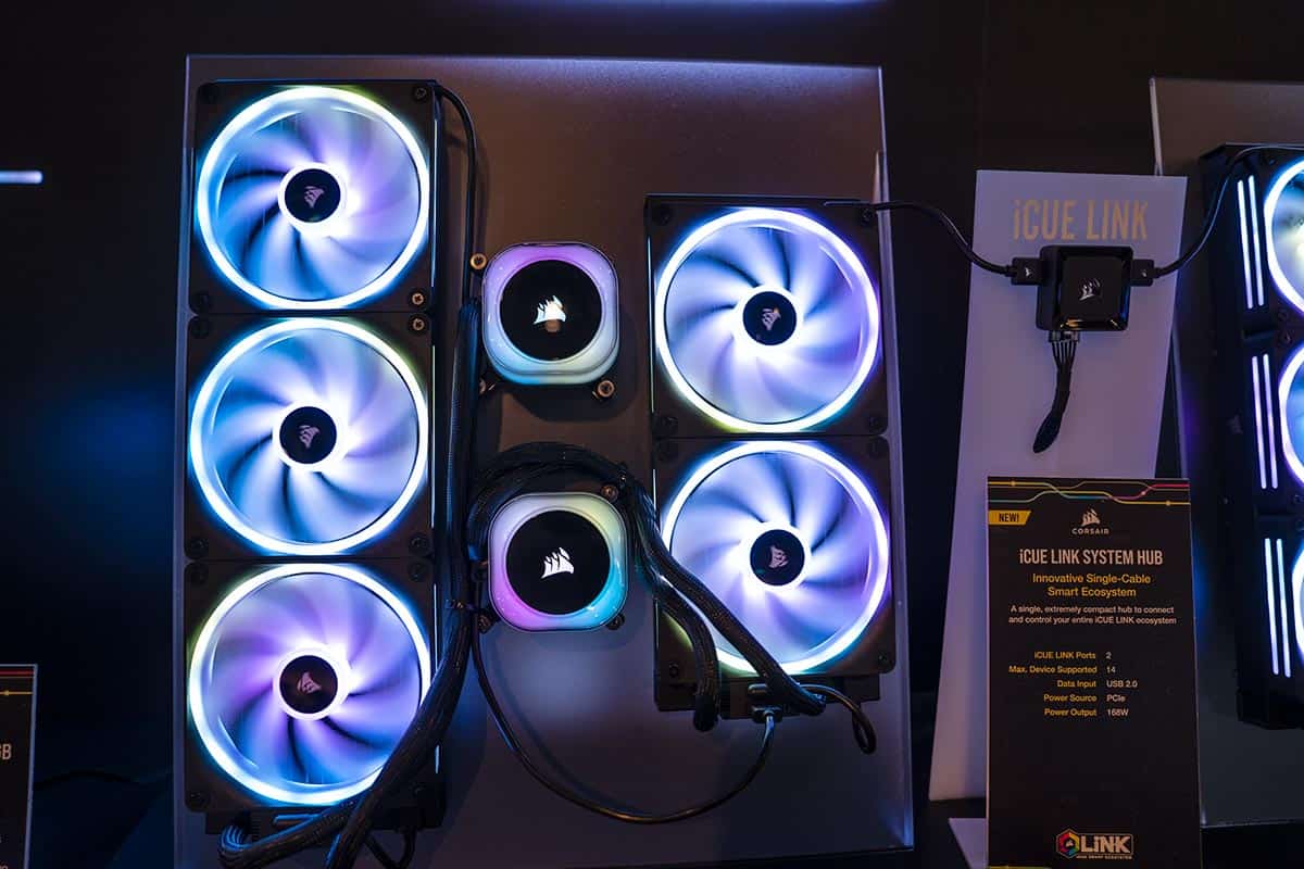 PC Test Build: Corsair's iCUE Link Slashes the Cabling From RGB