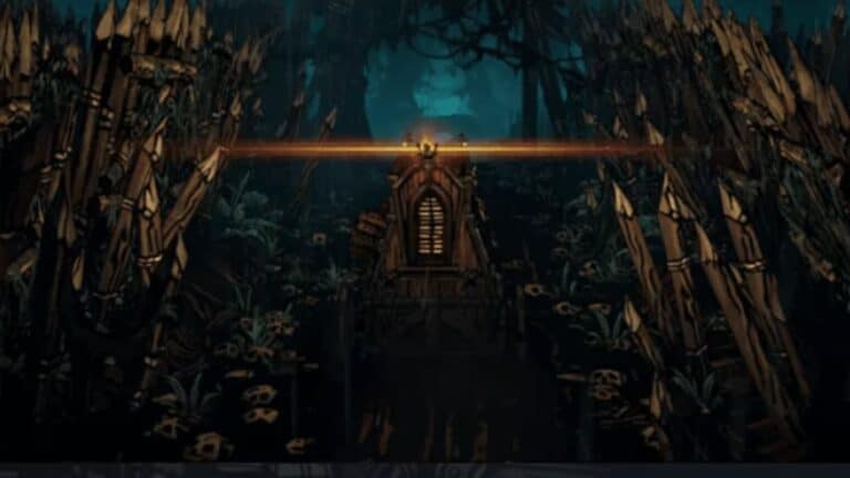Darkest Dungeon 2 Carriage through woods