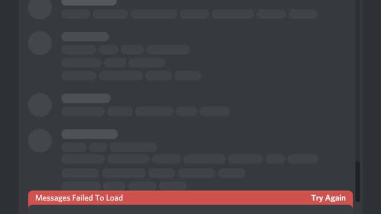 How to fix Discord messages failed to load