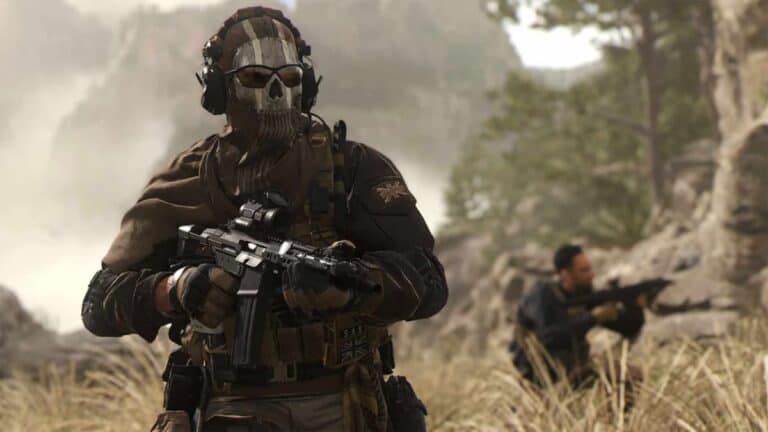 Modern Warfare 2 Wielding Machine Gun