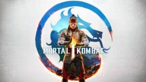 Mortal Kombat 1 Lui Kang near dragon symbol