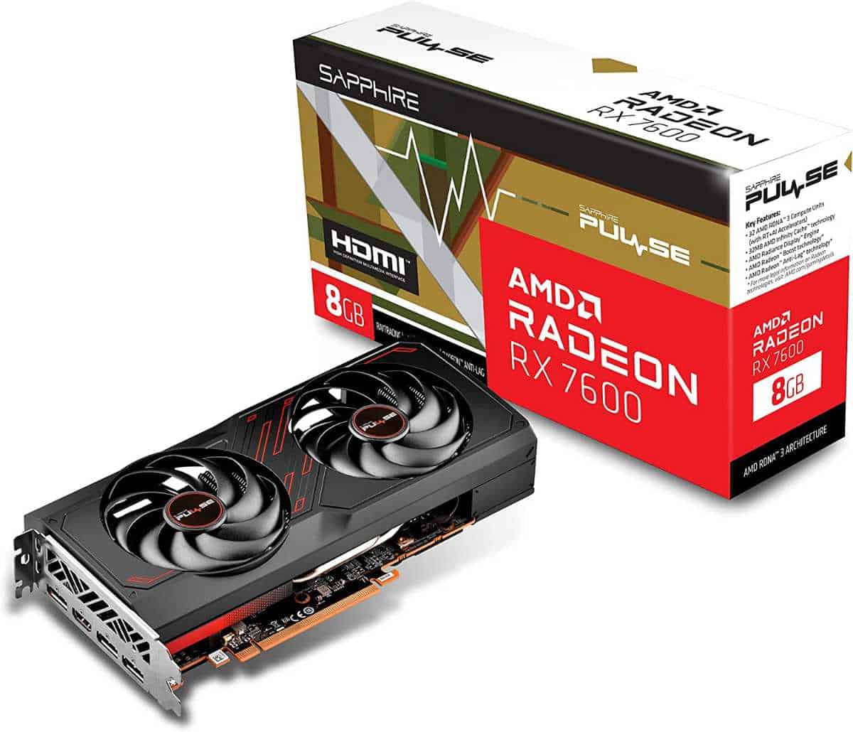 SAPPHIRE PULSE Radeon RX 7600