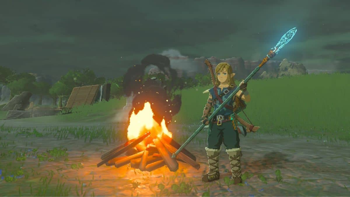 How to light a torch in Zelda Tears of the Kingdom