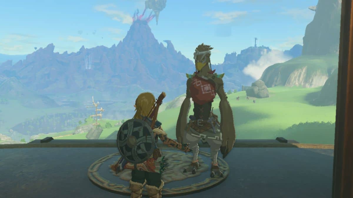 How to activate the Sahasra Slope Skyview Tower in Zelda Tears of the Kingdom