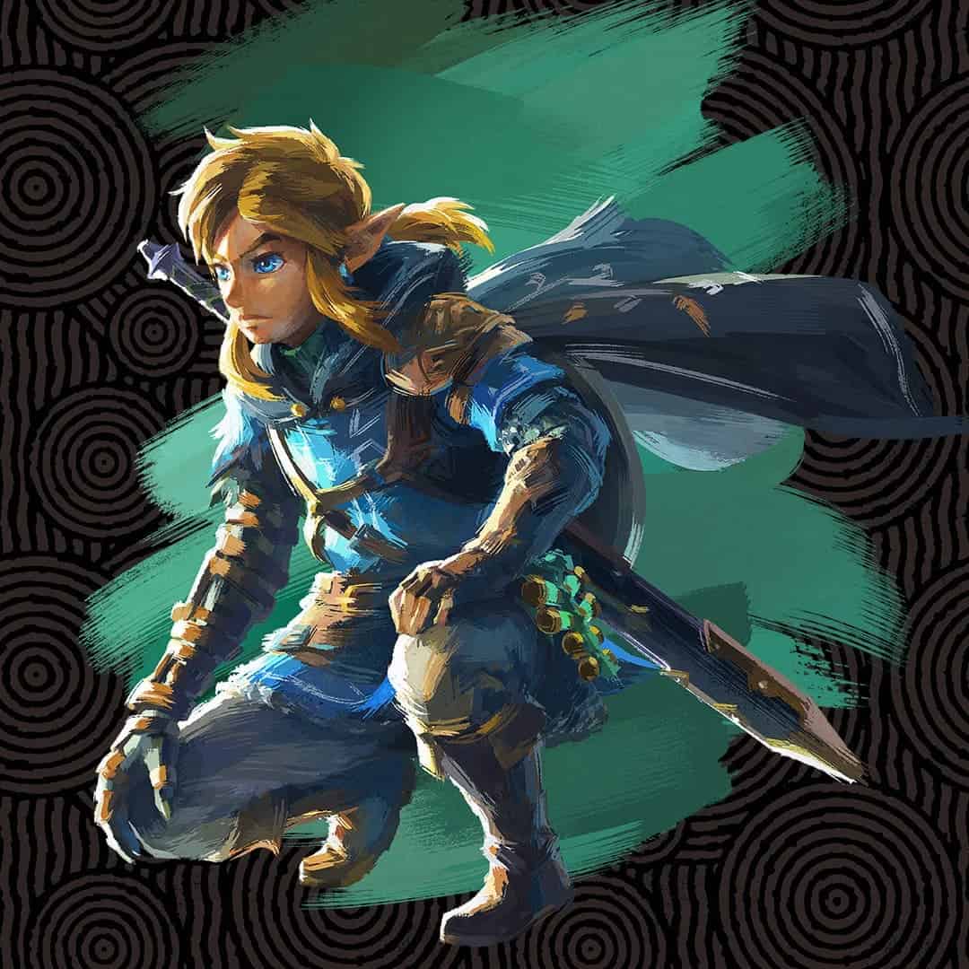 Link Zelda: Tears of the Kingdom Art 4K Wallpaper iPhone HD Phone #6211k