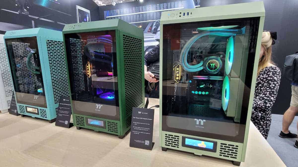 Thermaltake Tower 200 Matcha Green