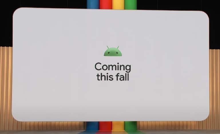 android 14 coming this fall