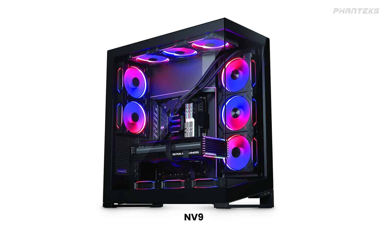Phanteks introduces NV5 & NV9 PC cases at Computex