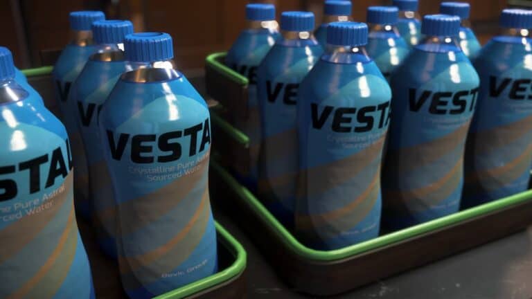 star citizen vestal labelled water in bottles