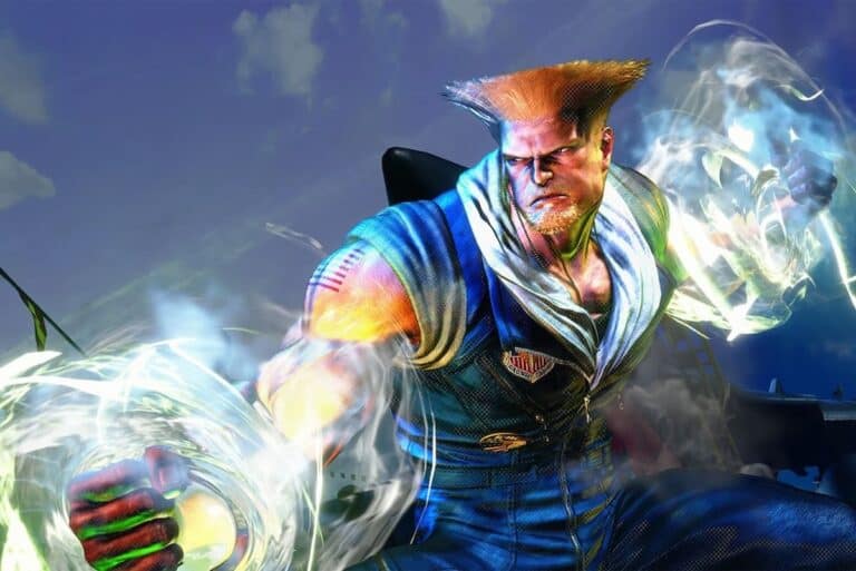street fighter 6 flat hair main charges attack and is angry
