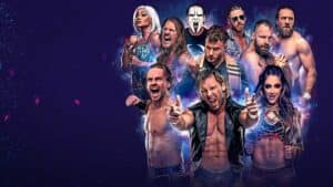 AEW Fight Forever Game Cover Featured Wrestlers
