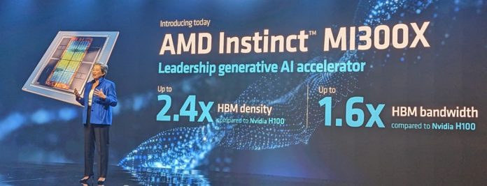 AMD MI300X vs H100 AMD's CDNA 3-based MI300X Accelerator takes AI to a new level