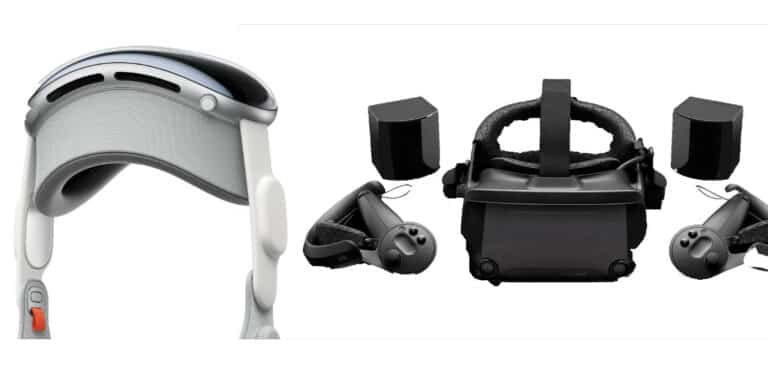 Apple Vision Pro vs Valve Index