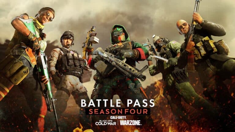Call of Duty season 4 skins battle pass