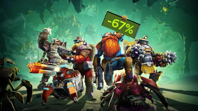 Deep Rock Galactic receives a massive 67% discount on Steam