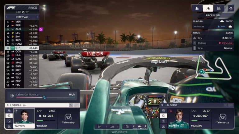 F1 Manager 2023 Race Management