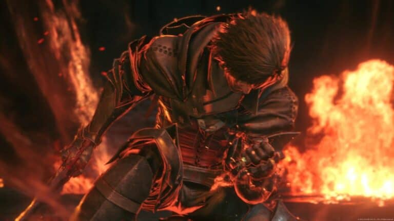 Final Fantasy 16 Clive Summoning Ifrit
