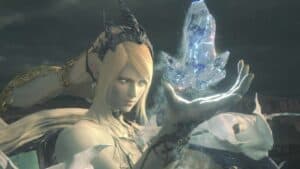 Final Fantasy 16 Shiva With Ice Crystal