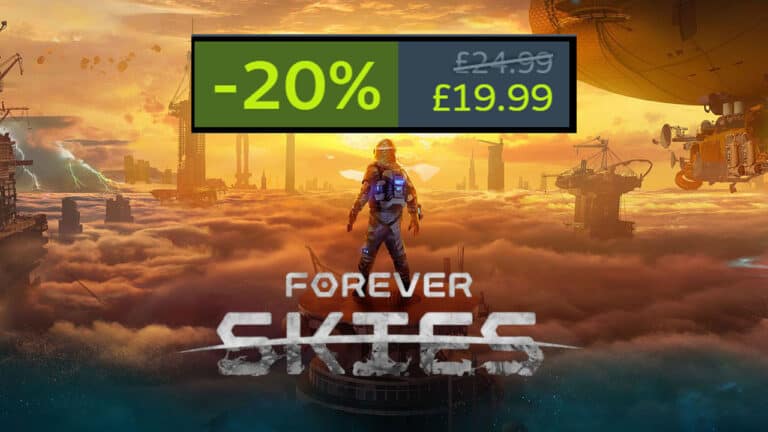 Forever Skies releases and immediately gets a 20% discount
