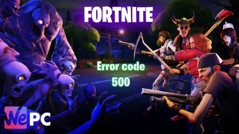 Fortnite error code 500