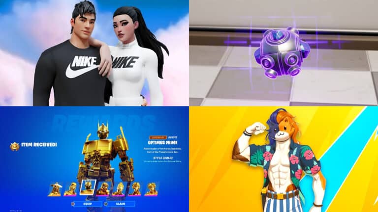 Fortnite v25.10 early patch notes: Massive mobility change, Nike collaboration, super styles, and more