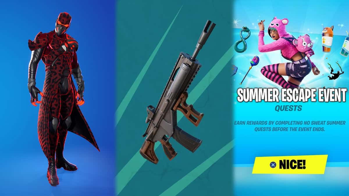 Fortnite v25.10 patch notes: New Mythic items, super styles, summer event, and more