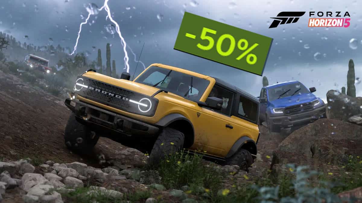 Forza Horizon 5 reaches all-time low price on Steam