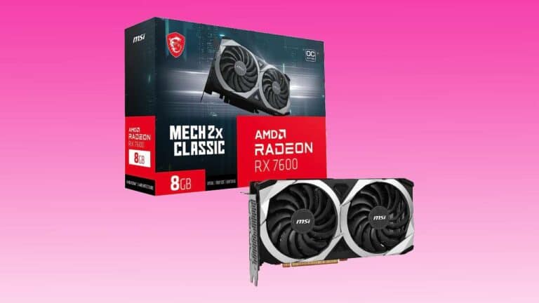 MSI Gaming RX 7600 sees price reduction ahead of RTX 4060 launch