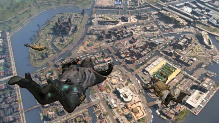 Modern Warfare 2 Players Dropping into Vondel Map
