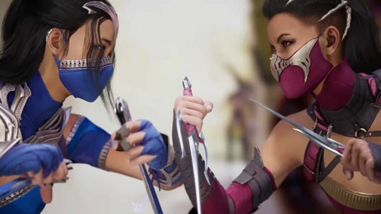 Mortal Kombat 1 Katana Clashing in Combat