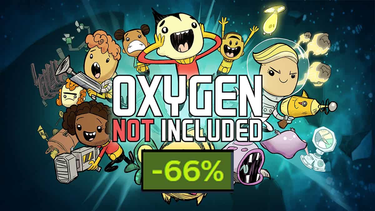 Oxygen Not Included sees a 66% discount on Steam