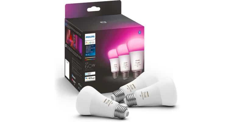 $45 off Philips Hue A19 E26 LED Smart Bulbs at Amazon