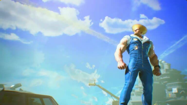 Street Fighter 6 Guile Looking at Sun