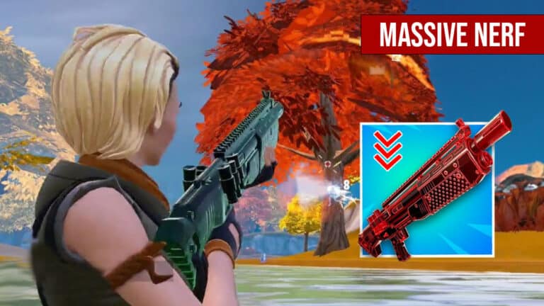 Epic Games nerfs another Fortnite weapon into oblivion, making it useless